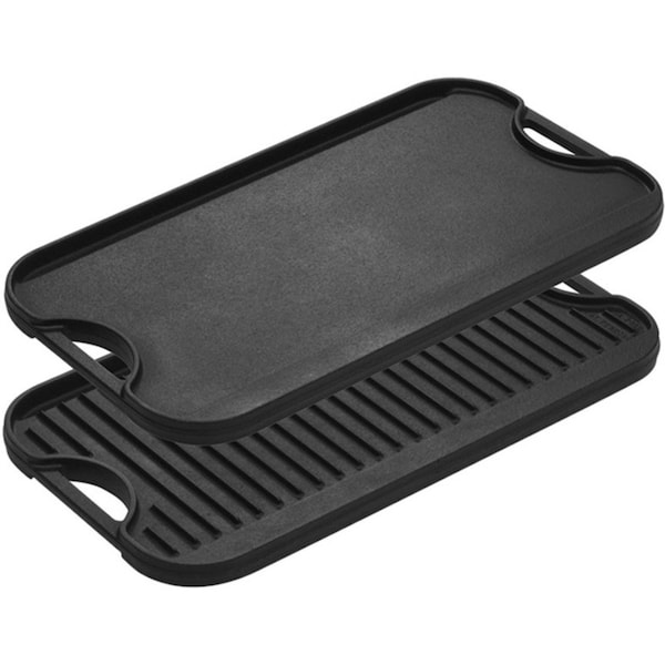 Lodge Logic Pro Cast Iron Griddle Black LPG13 - main
