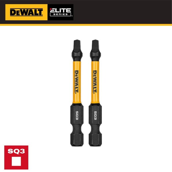 Dewalt Torsion Bit, PH2, Impact Rated, S2 Steel DWAF2SQ3IR2 - main