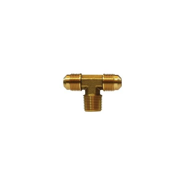 Midland Industries TEE BR 5/8IN MALE FLARE 5/8IN MALE FLARE 10218 - main