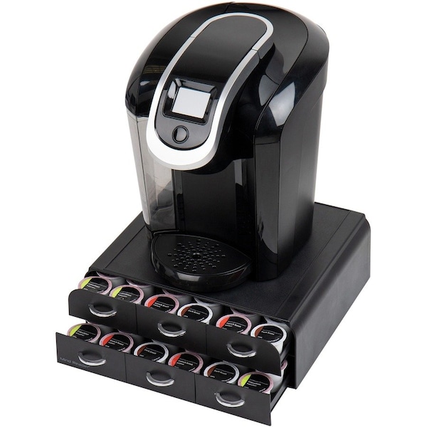 Mind Reader Anchor Coffee Pod Organizer, Black TRY6PC - main