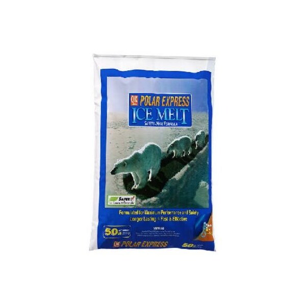 Milazzo Industries QiK Joe Polar Express Ice Melt, 50 lb Polybag 81050 - main