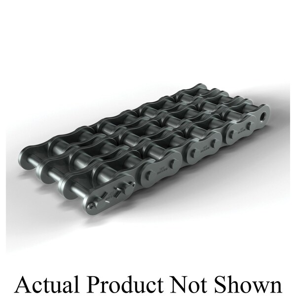 Hkk Chain Riveted Standard Roller chain, 10 ft OAL, 1-3/4 P, 1 Dia x 1 in W Roller, Alloy Steel RC140R3A - main