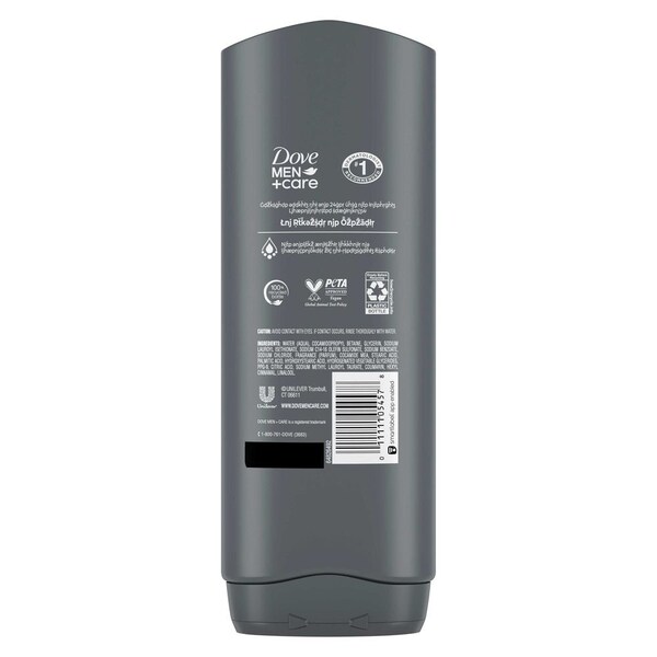 Dove Men+Care Midnight Classico Body and Face Wash, 18 Fluid Ounce, 4PK 64411118 - main