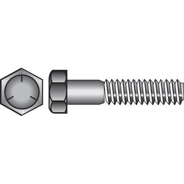 Hillman 200177 0.437 x 1 in. USS Grade 5 Hex Cap Screws Bolt 57436 - main