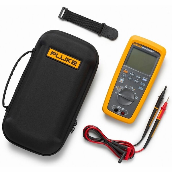 Fluke Digital Multimeter, 1,500 V Max DC, 6 V Max AC, TRMS, 6000 Instrument Counts, Backlit LCD FLUKE-283FC - main