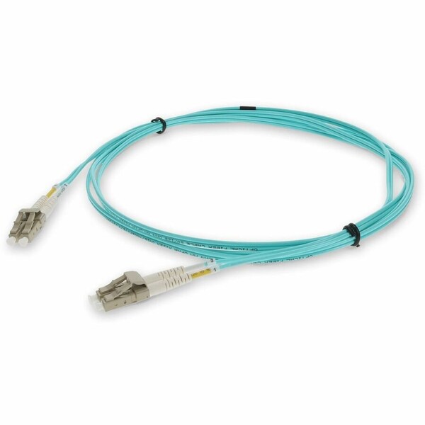 Add-On This Is An 8M Lc (Male) To Lc (Male) Aqua Duplex Riser-Rated Fiber ADD-LC-LC-8M5OM3 - main