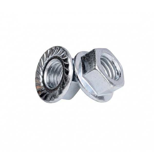 Zdb Industrial 5/8-11 Flange Nut, Hardened, Zinc Cr3 10003018 - main