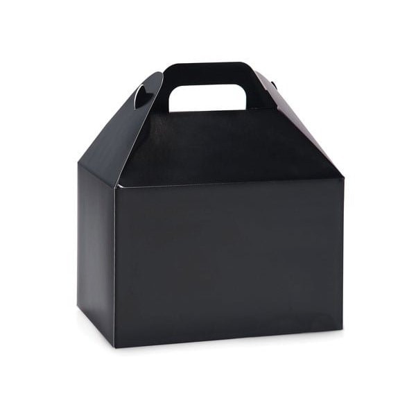 Nashville Wraps Black Gloss Gable Box, 8.5x4.75x5.5, 6PK BKGB - main