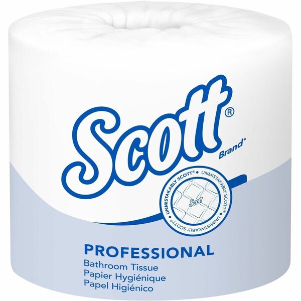 Scott Scott Bathroom Tissue, Standard, 1 Ply, 1210 Sheets, White, 80 PK 05102 - main