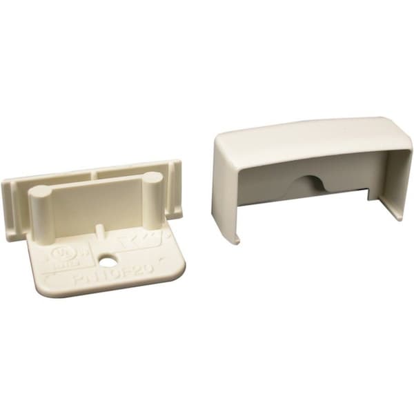 Legrand Blank End, PN05 Series, 1 Channel, 1.125 in W, 0.625 in H, 0.6875 in L, Ivory PN05F20V - main