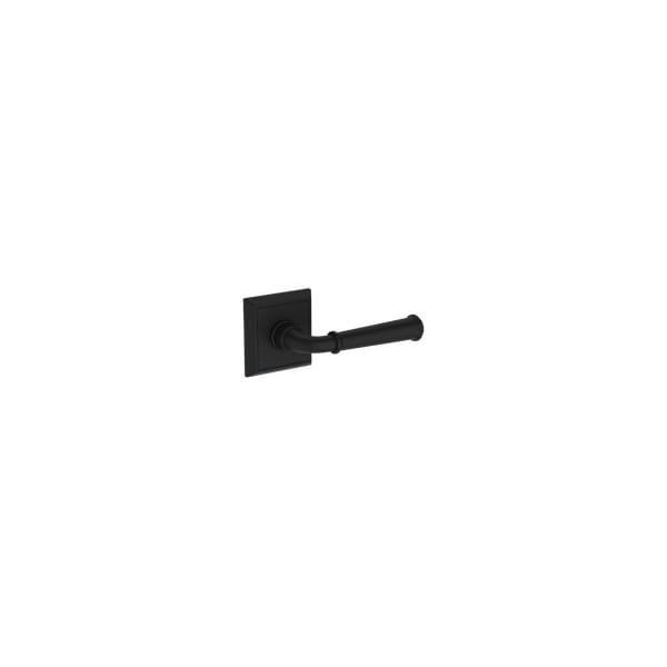 Baldwin Residential Door Levers Passage Right Hand Satin Black PSDUNCHR190 - main