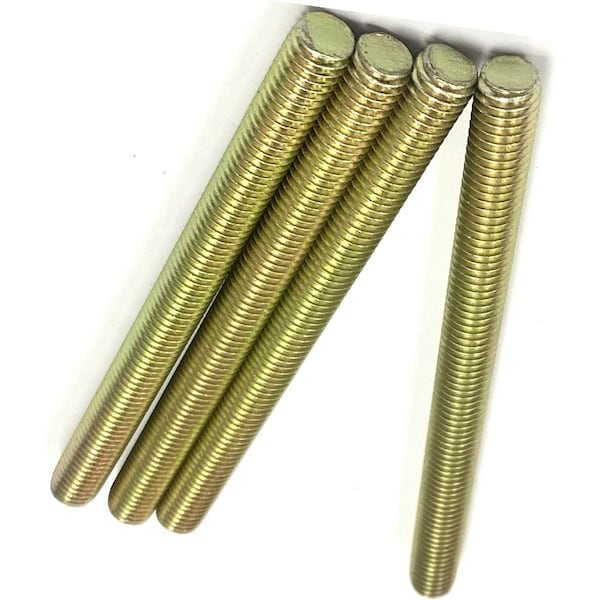 Zmg Fasteners Plus 1 3/8 - 12 X 36" FULLY THREADED STRAIGHT ROD SAE GR 8 J429 ZINC TRIVALENT YELLOW 2046037 - main
