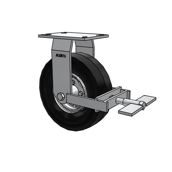 Albion HD-Raceway-9x2.8-Rigid-Caster-295lb 72SF08501RF - main