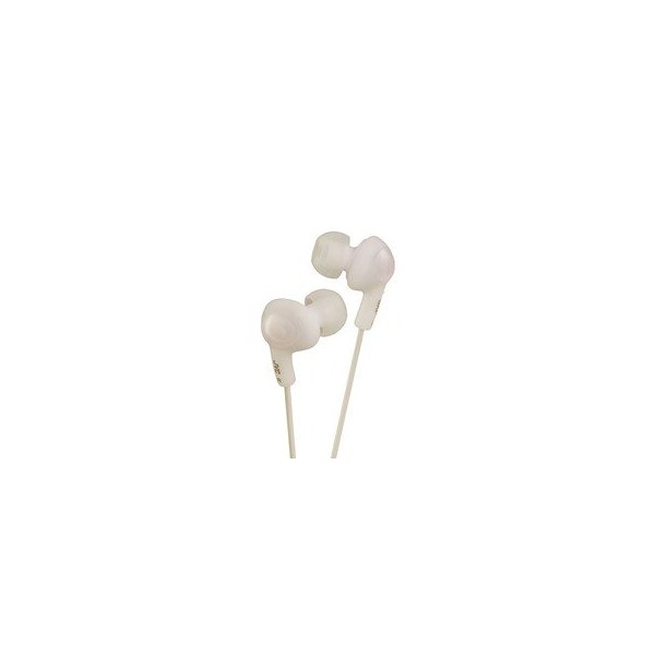 Cable Wholesale JVC Gumy Plus Inner-Ear Earbuds, White 5002-102WH - main
