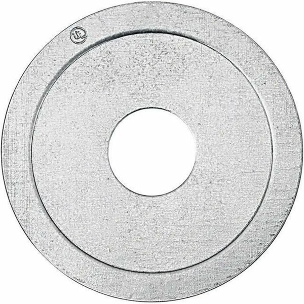 Dottie Conduit Fitting Reducing Washer, 2-1/2 in x 3/4 in, Steel, Pre-Galvanized, Red RW72 - main