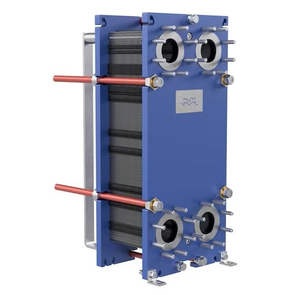 Alfa Laval Gasketed Plate Heat Exchanger, 20 Plate, 3,750K BTU T10-MFG-20 - main