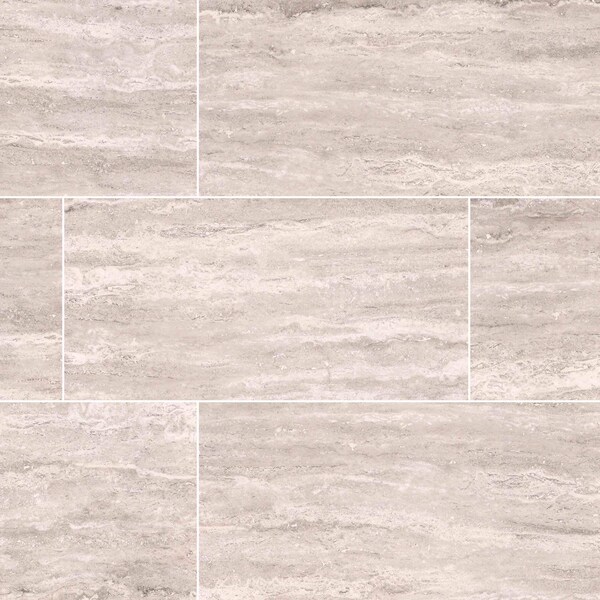 Msi Pietra Venata White 12 In. X 24 In. Polished Porcelain Floor And Wall Tile, 8PK ZOR-PT-0432 - main