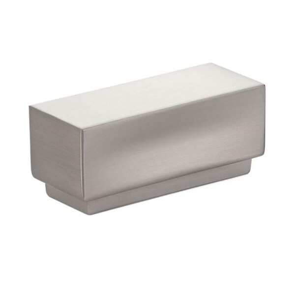 Patioplus 1 in. Center to Center Cinder Cabinet Knob, Satin Nickel - 2.25 in. PA2001658 - main