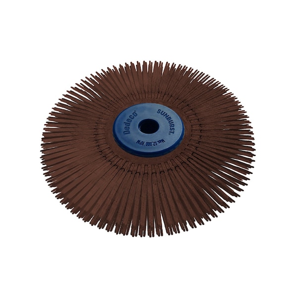 Dedeco SUNBURST 4" X 1/2" TS BROWN 36 GRIT (A/O) 2431 - main