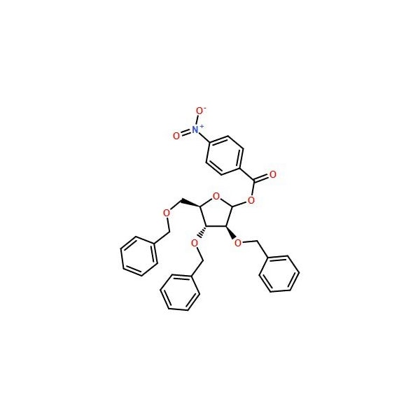 Ak Scientific 2, 3, 5-Tri-O-benzyl-D-arabinofuranose 1-(4-nitrobenzoate) (1g), CAS 52522-49-3 P213-1g - main