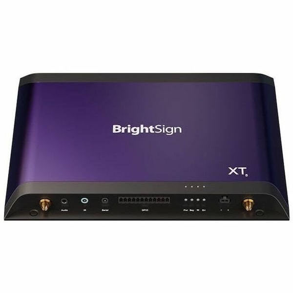 Brightsign EXPANDED I/O PACKAGE WITH GB ETHERNET SUPPORTING POE+, GPIO, IR DIGITAL AUDIO, SERIAL, DUAL USB AND XT1145 - main