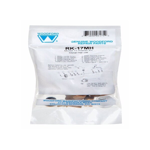 Woodford Repair Kit 1/2in MIP T Hose Anti-Siphon Brass RK-17MH - main