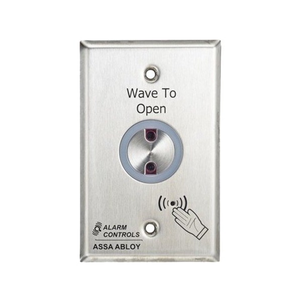 Alarm Controls Exit Motion Sensor, Single Gang, Silver NTS-1 - main