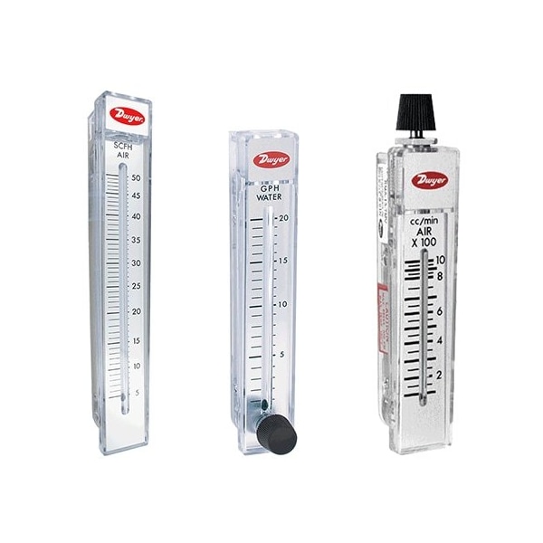 Dwyer Instruments Flowmeter, range 10-100 GPH water. RMB-85 - main