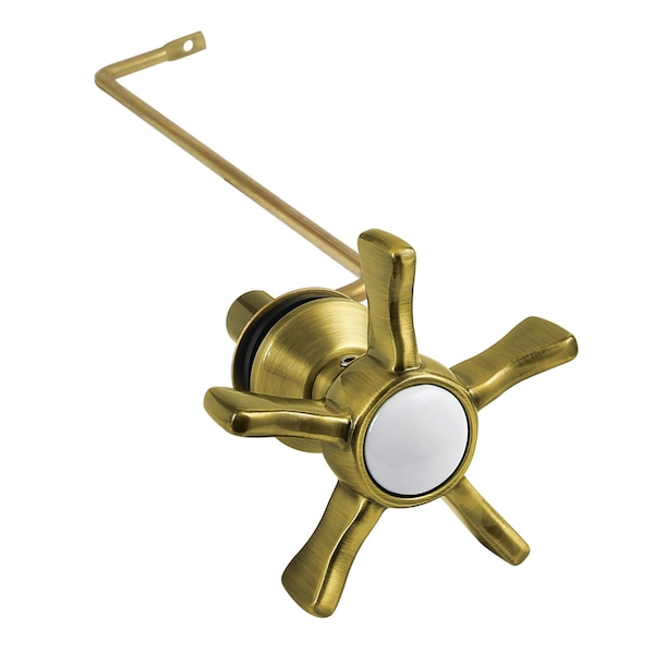 Kingston Brass Side Mount Toilet Tank Lever, Antique Brass KTNXS3 - main
