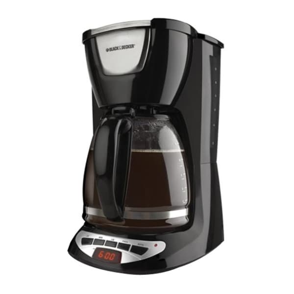 Black & Decker Black+Decker 12 cups Black Coffee Maker DCM100B - main