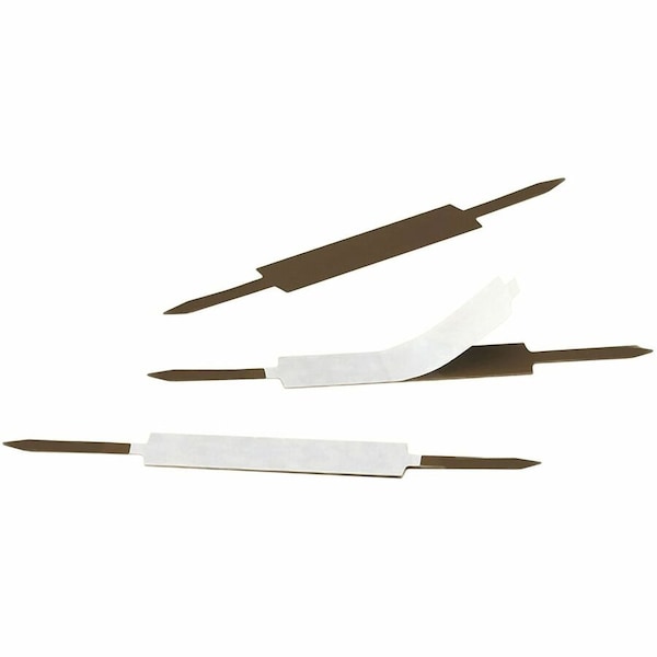 Smead Self-Adhesive Fasteners, 1" Sheet Capacity, 2-3/4"L Base, Brown, 100/Box 68210 - main