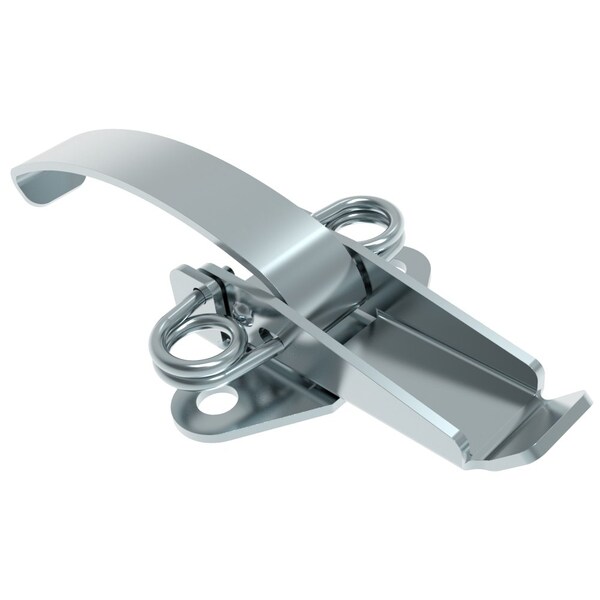 Southco Draw Latch, No Restriction, Medium size blade, Steel, Zinc Plate, Bright chromate V2-0068-07 - main