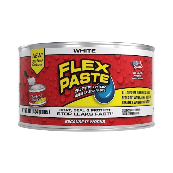 Flex Paste Rubbr Wht 1Lb PFSWHTR16 - main