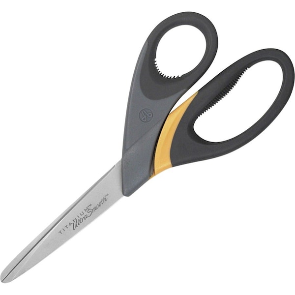 Westcott Scissors, 8" Titanium Ultra Smooth Straight Shears 14100 - main