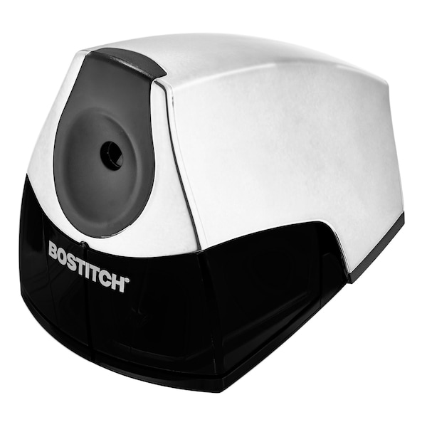Bostitch Personal Electric Pencil Sharpener, Powerful Stall-Free Motor, High Capacity Shavings Tray, Chrome EPS4-CHROME - main