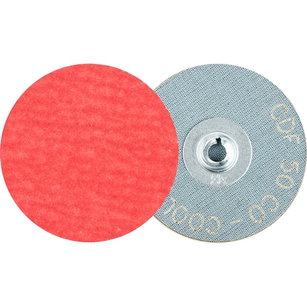 Pferd 2'' COMBIDISC Abrasive Disc - Type CD - Ceramic Fiber Disc, 80 Grit 40496 - main