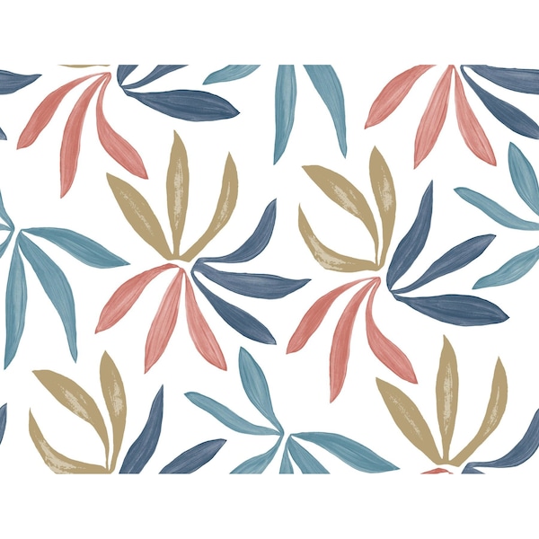 York Wallcoverings Little Garden Multicolor Wallpaper ZM2811 - main