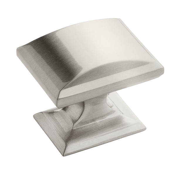 Amerock Candler 1-1/4 in 32 mm Length Satin Nickel Cabinet Knob BP29340G10 - main