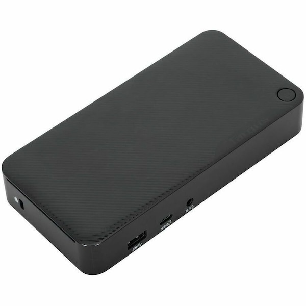 Targus UNIVERSAL USB-C DV4K DP DOCKING STATION WITH 65W POWER DELIVERY BLACK DOCK315USZ - main