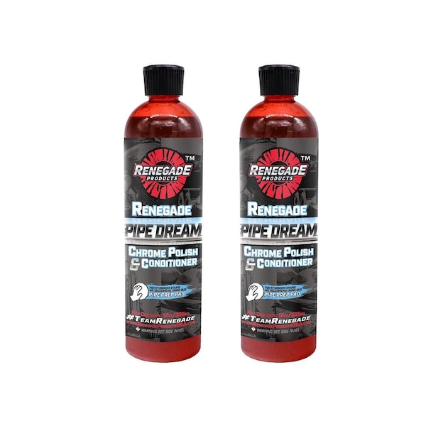 Renegade Products Usa Renegade Pipe Dream Chrome Conditioner and Polish 12 Oz., 2PK LFGRPCLRPD12OZ-2PAK - main