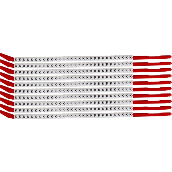 Brady ClipSleeve Wire Markers Size 10 Nylon 16 AWG - 14 AWG, K Pack of 300 Each, 300PK SCN10-K - main