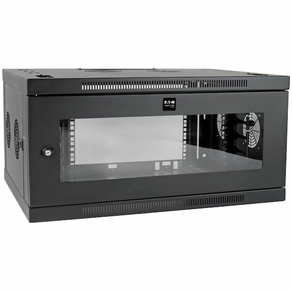 Tripp Lite SMARTRACK 6U LOW-PROFILE SWITCH-DEPTH-PLUS WALL-MOUNT RACK ENCLOSURE CABINET, WI SRW6UDPGVRT - main