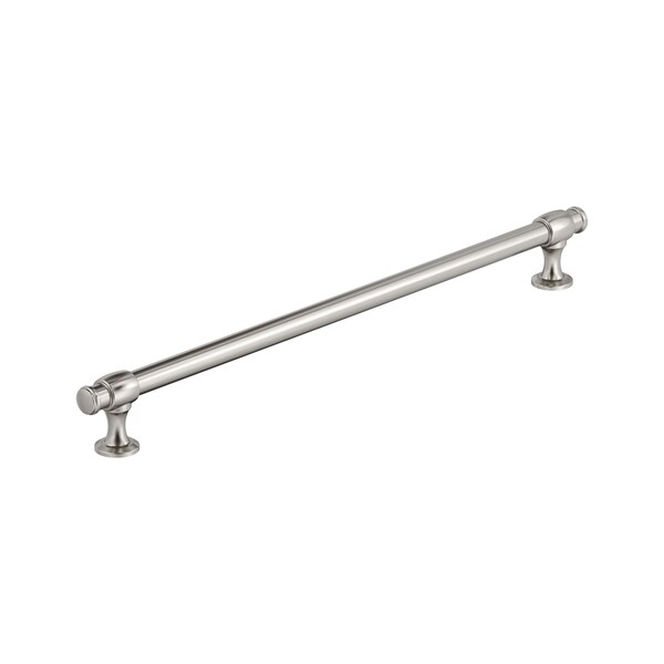 Amerock Winsome 12-5/8 inch 320mm Center-to-Center Satin Nickel Cabinet Pull BP36773G10 - main