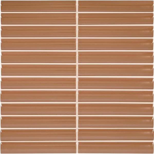 Daltile Artefino Vintage 1 x 6 Pencil Mosaic 9.60 SQFT/Carton, 10PK AR1516PENCLMSGL - main