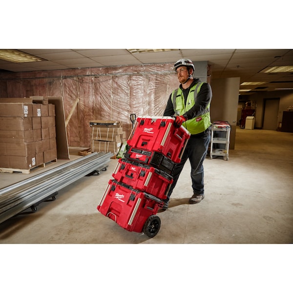 Milwaukee Tool PACKOUT Rolling Tool Box, 22 in L x 19 in W x 29 in