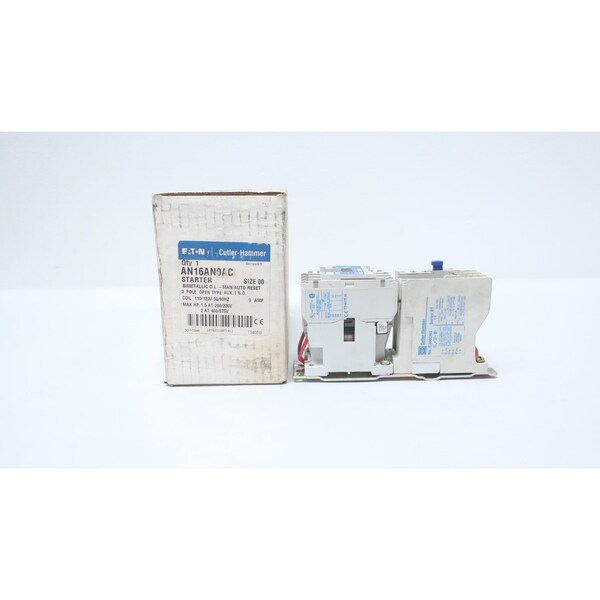 Eaton FREEDOM SERIES STARTER 9A AMP 1-1/2HP AN16AN0AC - main
