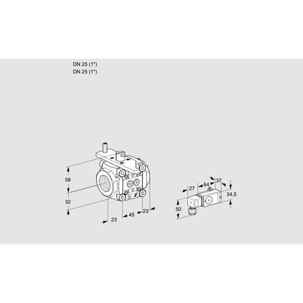 Honeywell Kromschroder VFC125/25R05-203-MM KS88300504 - main