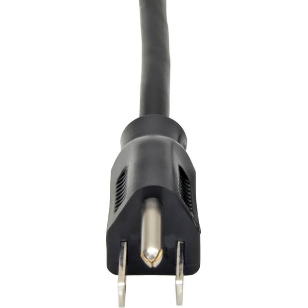 Eaton Tripp Lite Series Computer Power Cord, NEMA 5-15P to Left-Angle C13 - 10A, 125V, 18 AWG, 6 ft. P006-006-13LA - main
