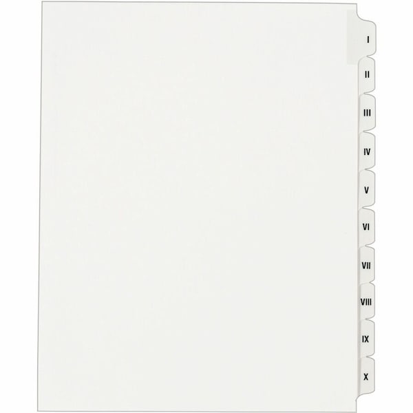Avery reg Individual Legal Dividers, White AVE82319 - main