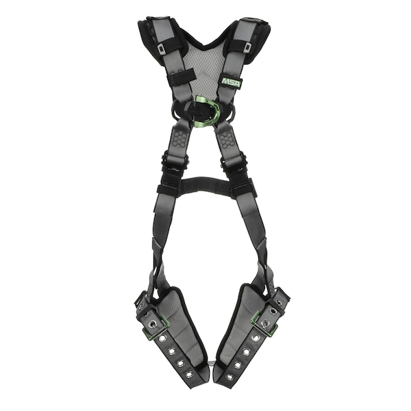 Msa Safety V-FIT Harness, M/L, Quick-Connect Chest/ Tongue Leg Straps, Back, Chest D-Ring, Shoulder Padding 10194893 - main